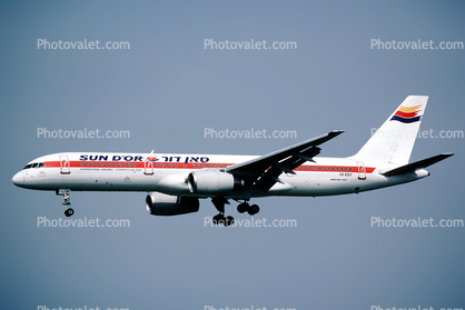 4X-EBY, Boeing 757-27B, Sun D'OR International Airlines