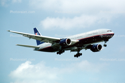 N783UA, Boeing 777-222ER, United Airlines UAL, PW4090, PW4000