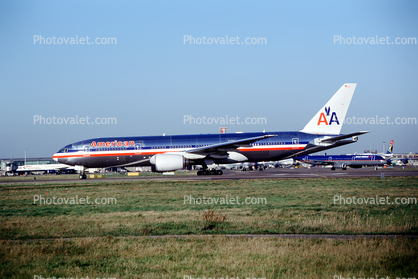 N770AN, Boeing 777-223ER, American Airlines AAL, 777-200 series ,(LHR)