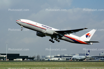 9M-MRA, Boeing 777-2H6ER, Malaysia Airlines MAS, 777-200 series, MH370 