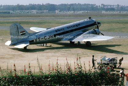 C-47A-DK, VT-CJH, Indian Airlines, 1964, 1960s
