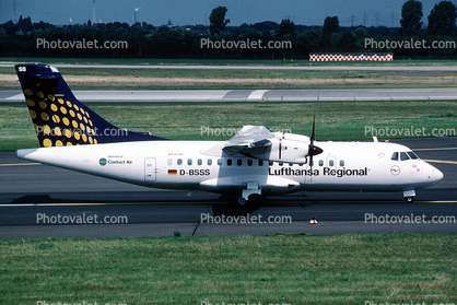 D-BSSS, Contact Air, Lufthansa Regional, ATR-42-500, ATR-42 series
