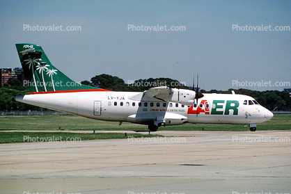 LV-YJA, LAER, Lineas Aereas Entre Rios, ATR-42-300, PW120