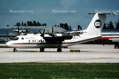 N706GA, Gulfstream International Airlines, De Havilland Canada DHC-7-102 Dash 7