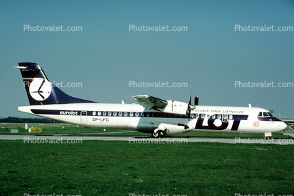 SP-LFG, LOT Polish Airlines, ATR72-202, ATR72, PW124B