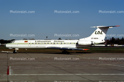 LY-ABH, Tu-134A, Lithuanian Airlines LIL, LAL