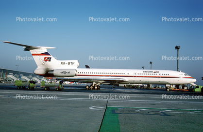 OK-BYP, Tupolev TU-154, Ensor Air