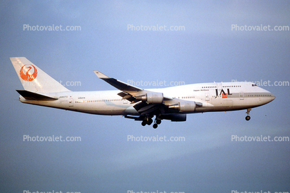 JA8073, Boeing 747-446, 747-400 series, CF6, CF6-80C2B1F