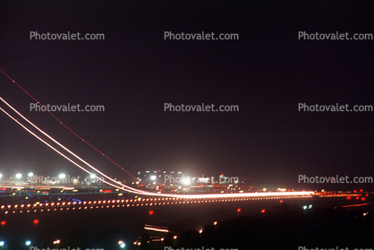 night landing, Night, Nightime, Exterior, Outdoors, Outside, Nighttime, Narita International Airport, Tokyo, Japan, (NRT)