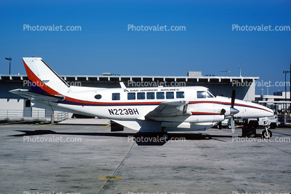 N223BH, Beech C99 Airliner, Bar Harbor Airlines, PT6A