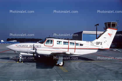 YU-BPX, Croatia Airlines, Cessna 402