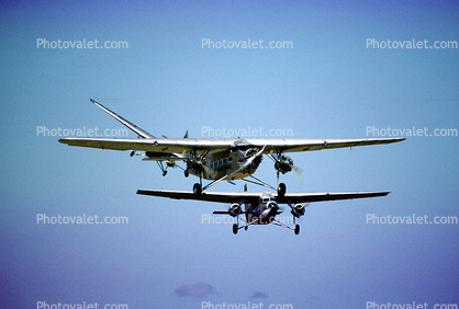 Ford Trimotor, airborne, flight, flying