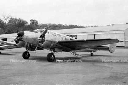 Beech-18, TransGabon, 1950s