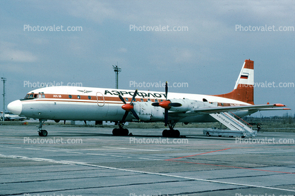 RA-75466, Ilyushin Il-18D, Aeroflot Russian Airlines AFL