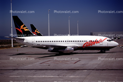 N824AL, Boeing 737-282, JT8D-9A, JT8D, 737-200 series, Aloha Airlines