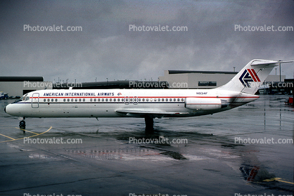 N934F, Douglas DC-9-32CF, American International Airways, JT8D-7B s3, JT8D