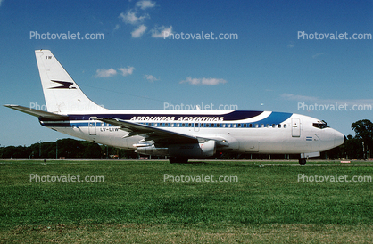 LV-LIW, Boeing 737-287, 737-200 series, Aerolineas Argentinas