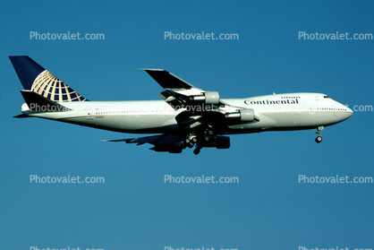 N33021, Boeing 747-243B, Continental Airlines COA, 747-200 series
