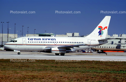 VP-CKX, Boeing 737-236, Cayman Airways, 737-200 SERIES