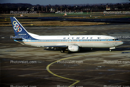 SX-BKF, Boeing 737-484, Olympic Airlines, 737-400 series, CFM56-3C1, CFM56