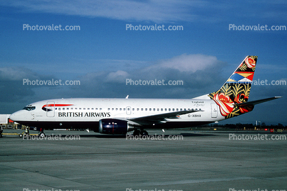 G-XBHX, Boeing 737-36N, British Airways BAW, 737-300 series, CFM56-3C1, CFM56