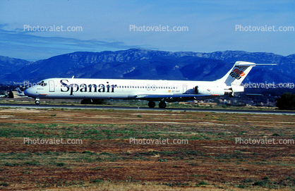 EC-GAT, Spanair, McDonnell Douglas MD-83, JT8D, JT8D-219