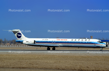 B-2128, McDonnell Douglas MD-82, China Northern CBF, JT8D-217C, JT8D