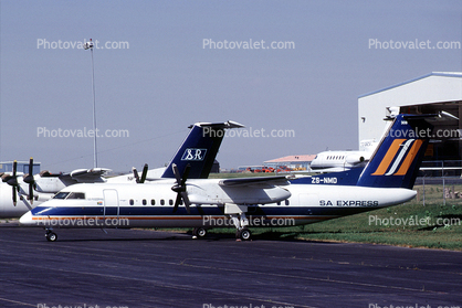 ZS-NMD, De Havilland DHC-8-314B, South African Express, Q300