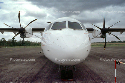 5R-MJG, ATR-42-500, Air Madagascar MDG, ATR-42 series, head-on