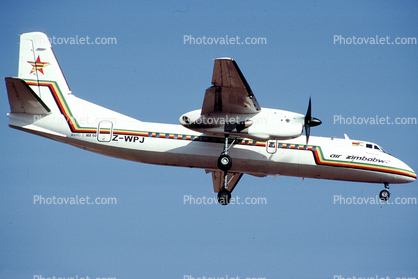 Z-WPJ, Air Zimbabwe AZW, Xian MA-60