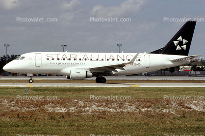 N829MD, Embraer, ERJ-170-100SU, ERJ-170SU, Star Alliance, US Airways Express, (Republic Airlines), CF34-8E, CF34