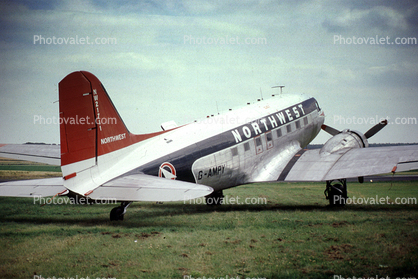 G-AMPY, Douglas C-47B-15-DK, Northwest Airlines NWA, NW21711, R-1830-90, R-1830