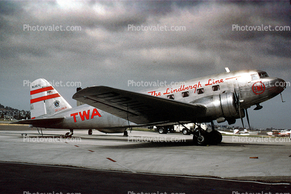 NC19340, Douglas DC-2, Trans World Airlines TWA, Skyliner