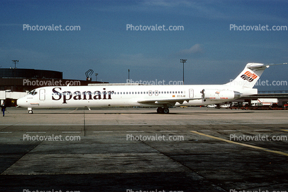 EC-EJQ, Spanair, McDonnell Douglas MD-83, JT8D, JT8D-219