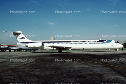 LV-VGC, McDonnell Douglas MD-88, Aerolineas Argentinas, JT8D, JT8D-219