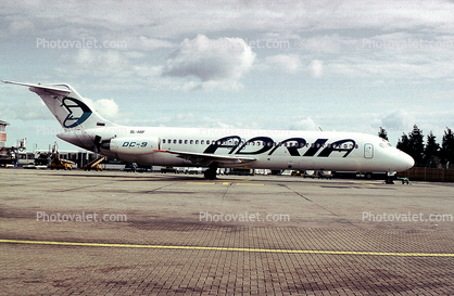 SL-ABF, ADRIA Airways, Douglas DC-9-32, 	Ljublijana, JT8D