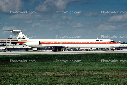 N76823, ALM, McDonnell Douglas MD-82, JT8D-217C, JT8D