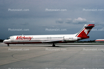N804ML, McDonnell Douglas MD-87, JT8D-217C, JT8D