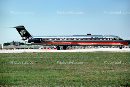 XA-AMQ, McDonnell Douglas MD-82, JT8D-217C, JT8D