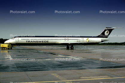 SE-DPU, Transwede, McDonnell Douglas MD-83, JT8D, JT8D-219