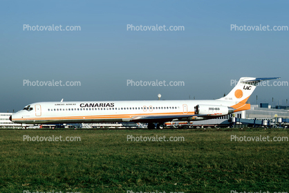 EC-348, Canarias, McDonnell Douglas MD-83, Lineas Aereas Canarias