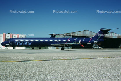 N930MC, TransStar, Trans Star, McDonnell Douglas MD-82, JT8D, JT8D-217C