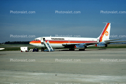 N734T, Thunderbird, Aeroamerica, Boeing 720-027, 720 series