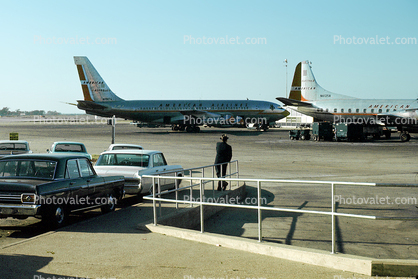 Boeing 707, Astrojet, American Airlines AAL, Cars, Automobile, Vehicles, October 1964, 1960s