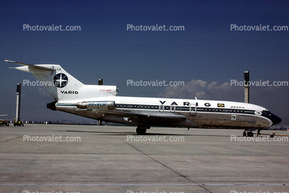 PP-VLH, Boeing 727-41, Varig Airlines, JT8D-9A, JT8D