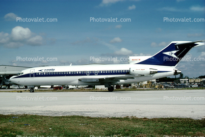 N846TW, Saeta, Boeing 727-31, JT8D