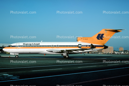 D-AHLM, Hapag Lloyd, Boeing 727-081, JT8D-7A, JT8D