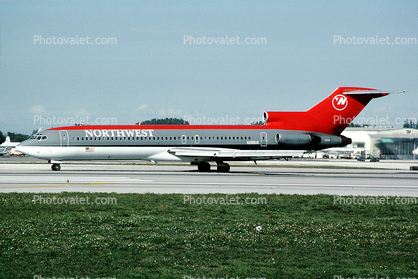 N255US, Boeing 727, Northwest Airlines NWA