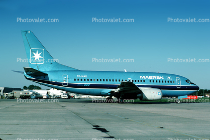OY-MAD, Boeing 737-5L9, Maersk Airlines, CFM56-3C1, CFM56
