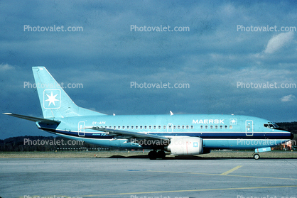 OY-APK, Boeing 737-5L9, Maersk Airlines, 737-500 series, CFM56-3C1, CFM56